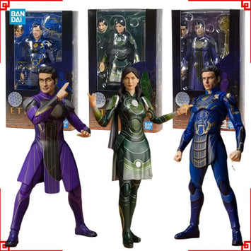 Bandai Los Eternos Anime Figure SHF Ikaris Sersi Kingo Action Figure C