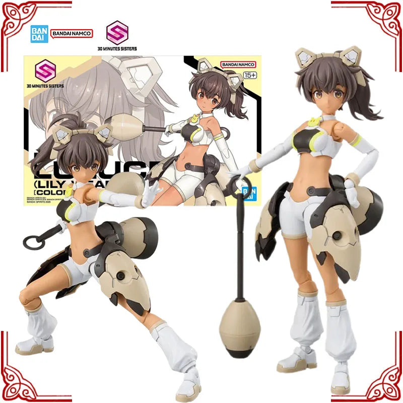 In Stock Genuine Bandai 30 Minutes Sisters Model Kit 30MS Luluce Lily 