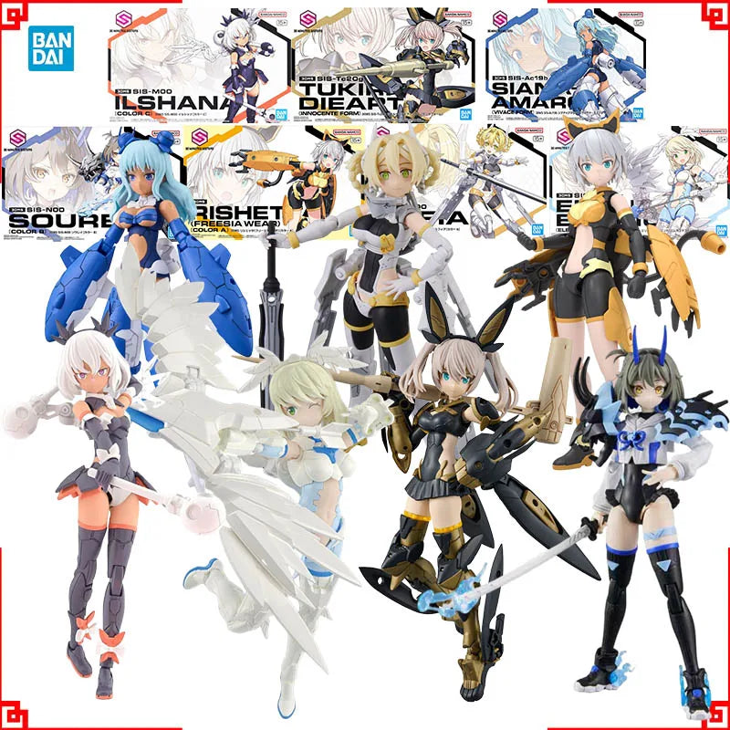 Bandai 30MS Model Kit Anime Figures Sourei Rishet Yufia Eliene Elieric