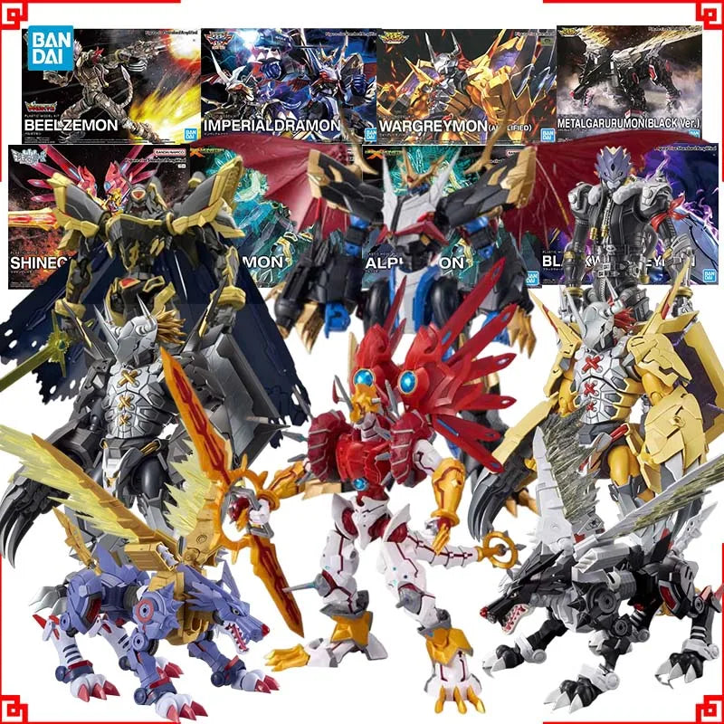 Bandai Digimon Adventure Model Kit FRS Imperial Dramon Shinegreyon Alp