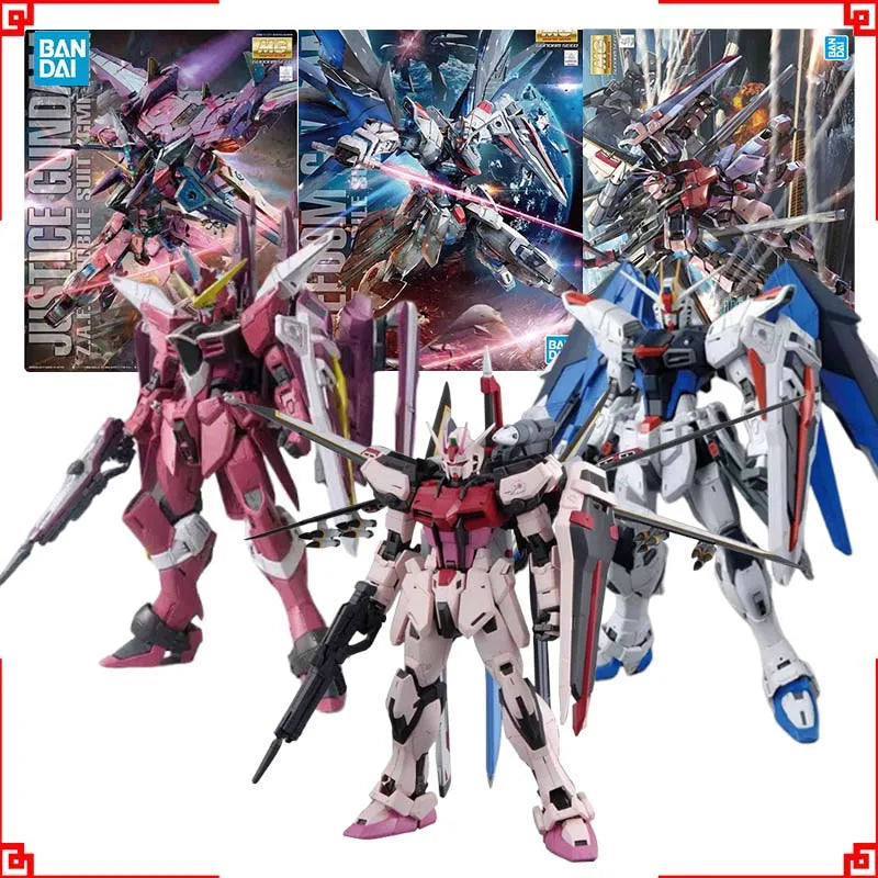 Bandai Gundam Model Kit MG 1/100 Justice Strike Rouge ootori Freedom 2