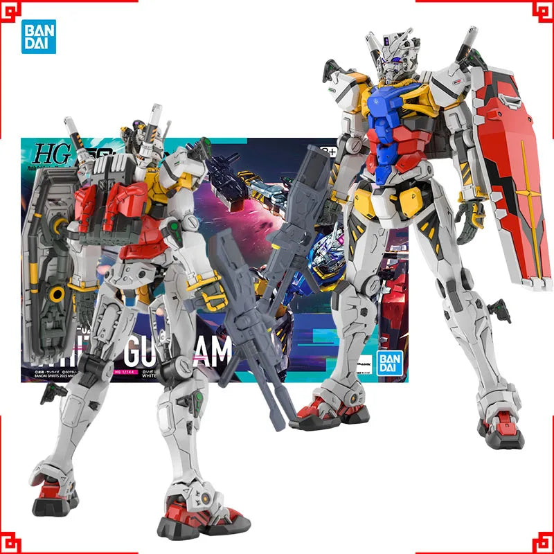 Bandai Gundam Model Kit HG 1/144 White Action Figure Gunpla Building K