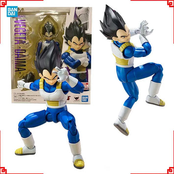 Bandai Dragon Ball Anime Figure SHF Vegeta Daima Vegeta High Poseabili