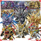 Bandai Gundam Model Kit SDW Musha 78TH Tenkamusodaishogun Onmitsu D Justice Strike F Dragon Action Figure Gunpla Anime Figures