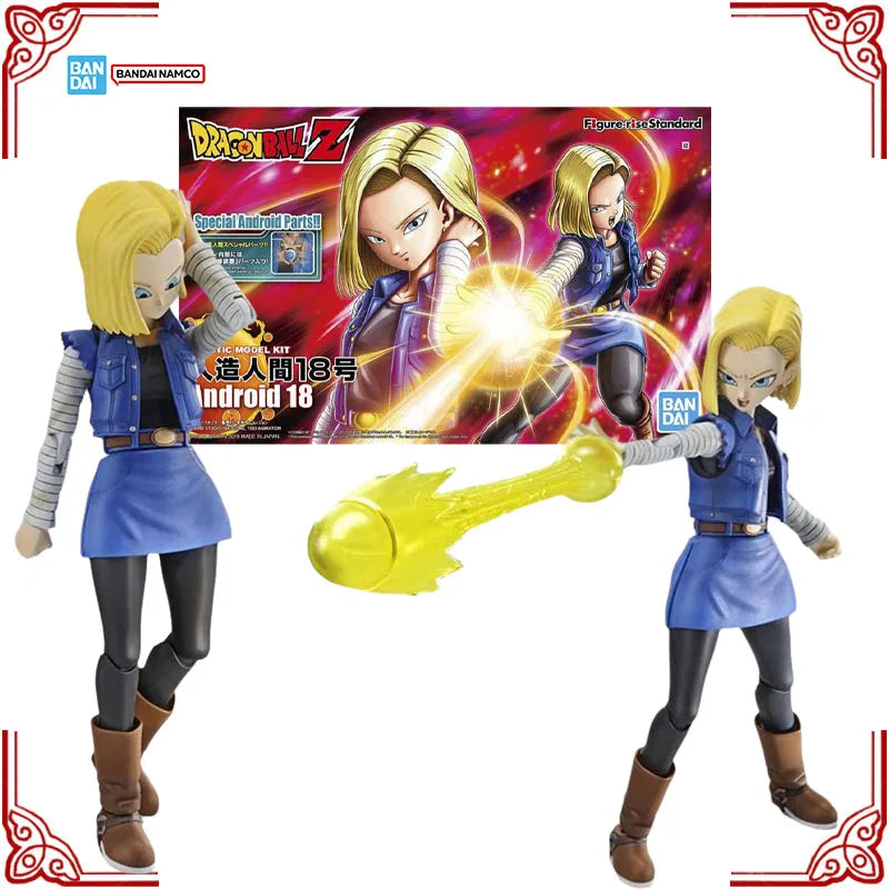 In Stock Genuine Bandai Dragon Ball Z Model Kit FRS Android 18 Anime A