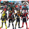 Bandai Kamen Rider Model Kit FRS Zero One Rising Hopper Kiva Gaim Orange Arms Drive Wizard Skull Action Figure Anime Figures