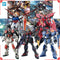 Bandai Gundam Model Kit MG Seed Aile Strike Aegis Blitz Duel Buster Action Figure Gunpla Building Kit Anime Figures Toys Gift