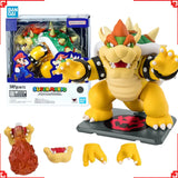 Bandai Super Mario Bros Anime Figure SHF Yoshi Bowser Купа Action Figu