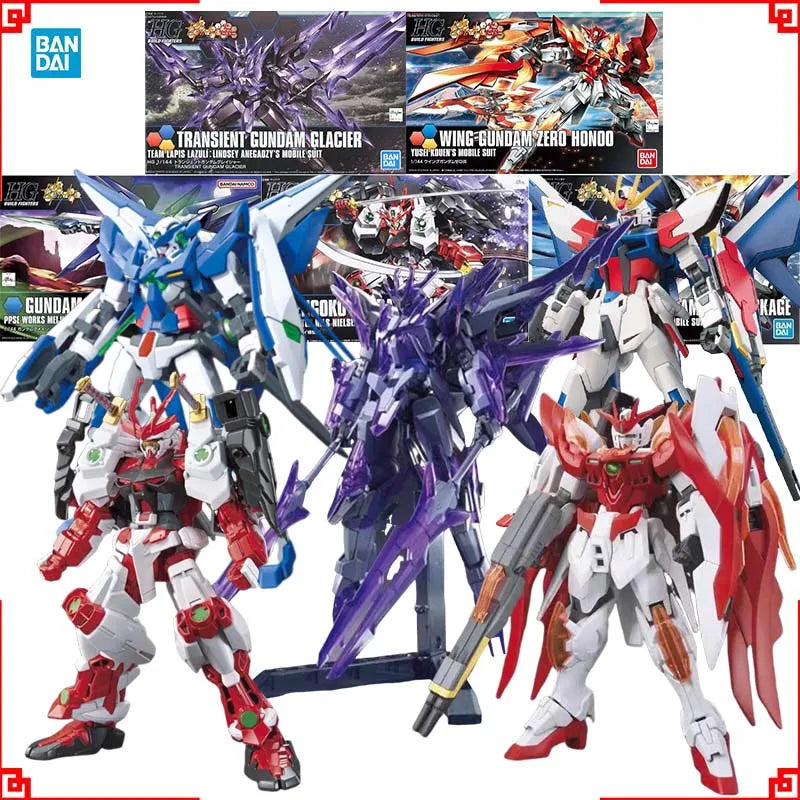 Bandai Gundam Model Kit HG Transient Glacier Wing Zero Honoo Amazing E