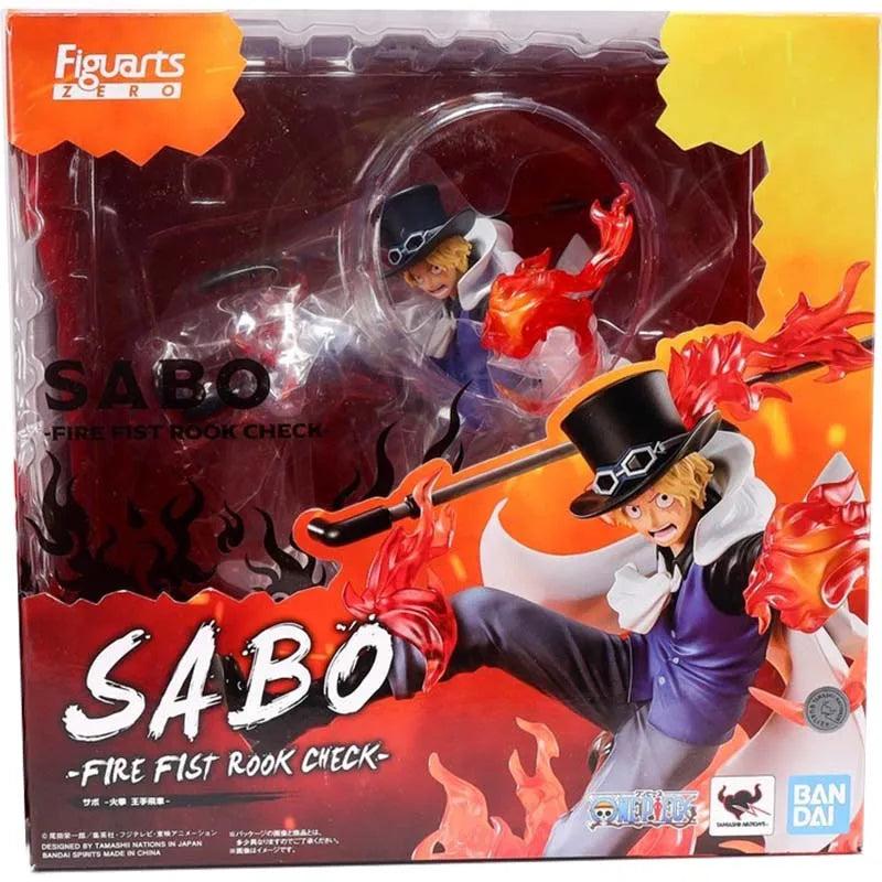 Bandai One Piece Anime Figure Figuarts ZERO Sabo Fire Fist Rook Check 