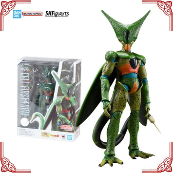 In Stock Genuine Bandai Dragon Ball Z Model Kit SHF Cell First Form An