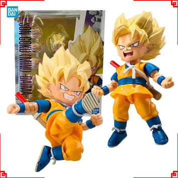 Bandai Dragon Ball Action Figure SHF Goku Daima Super Saiyan Mini High