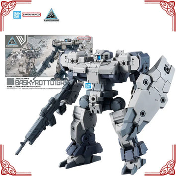 In Stock Genuine Bandai Model Kit 30MM 1/144 eEXM-9 Baskyrotto Gray An