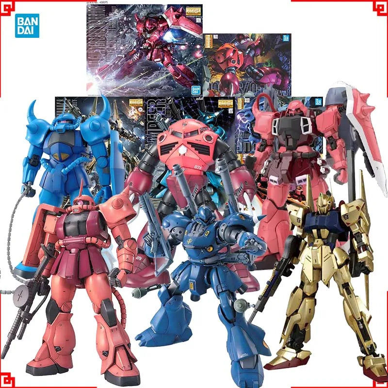 Bandai Gundam Model Kit MG Char S Zaku 2 Gouf ZGok Gelgoog Kampfer Hya