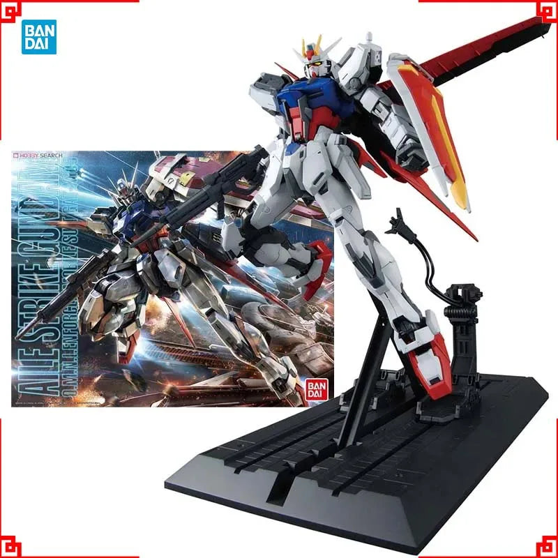 Bandai Gundam Model Kit MG Aile Strike Ver.RM Action Figure Gunpla Bui