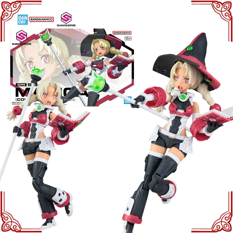 In Stock Genuine Bandai Model Kit 30MS SIS-WOO Marical Color C Anime A