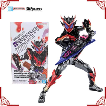 In Stock Genuine Bandai Kamen Rider Model Kit SHF Bitter Gavv Sparking
