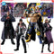 Bandai Tekken 8 Anime Figure SHF Kazama Mishima King Nina Williams Action Figure Colecionáveis Brinquedos de Alta Articulação para Meninos