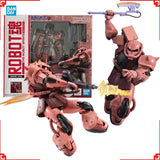 Bandai Gundam Model Kit Roboto Spirits Zaku 2 Char Custom Anime Figure
