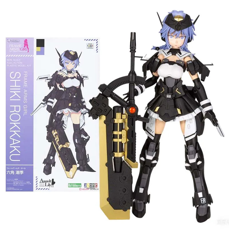 Kotobukiya Frame Arms Girl Model Kit Shiki Rokkaku Anime Figure Buildi