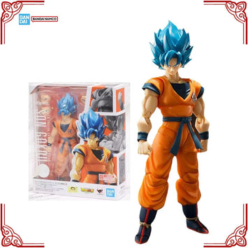 In Stock Genuine Bandai Dragon Ball Super Model Kit SHF God Super Saiy
