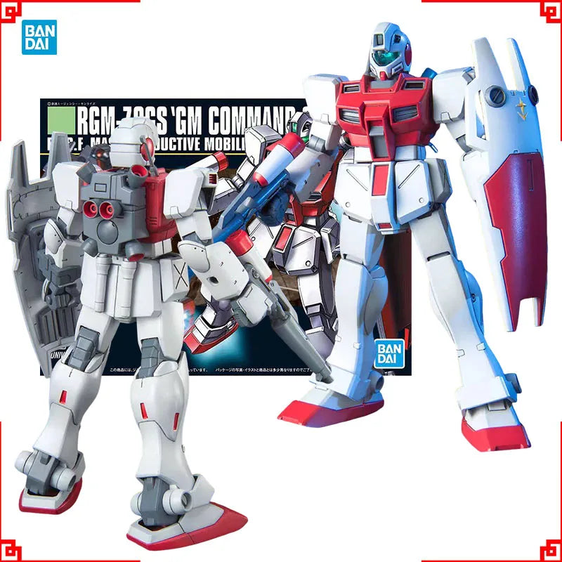 Bandai Gundam Model Kit HG GM Command Space Anime Figures Gunpla Build