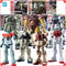 Bandai Gundam Model Kit Robot Spirits EZ8 GM Ground Zaku 2 Gogg GM Command Cold Districts Gunpla Anime Action Figures Toys