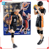 Bandai Haikyuu Action Figure SHF Tobio Kageyama Karasuno High Poseabil