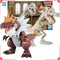 Bandai Pokémon PLAMO Kit Modelo Fósil Pokémon Tyrantrum Figura de Acción Kit de Construcción Coleccionables Figuras de Anime Juguetes Para Niños Regalo
