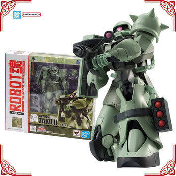 In Stock Genuine Bandai Gundam Model Kit Robot Spirits MS-06 Zaku II V