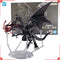 Bandai Autêntico Yu Gi Oh Anime Figure SHM Dragão Negro de Olhos Vermelhos Figuras de Ação Colecionáveis de Alta Articulação Brinquedos Para Meninos Presente