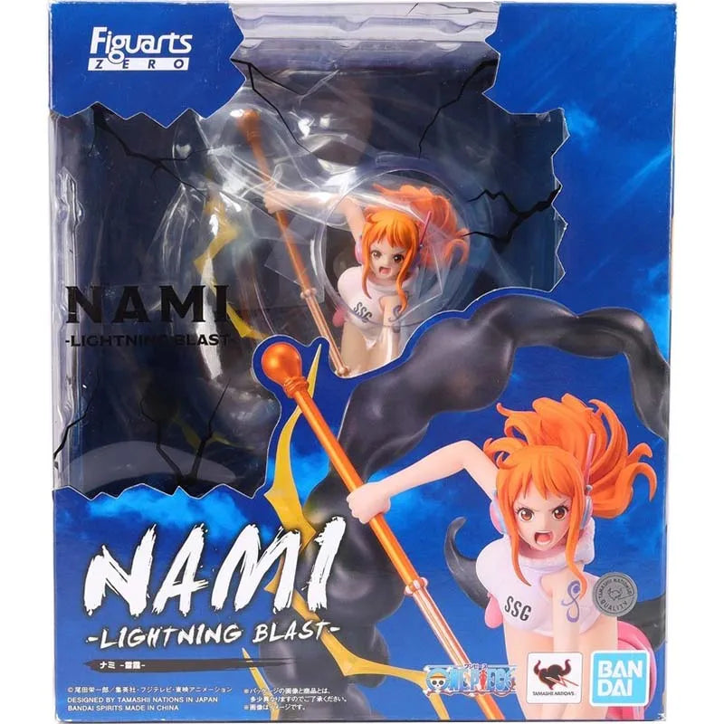 Bandai One Piece Anime Figure Figuarts ZERO Nami Lightning Blast Extra