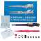 EW Gundam Model Kits Anime Figures RG EG 1/144 Funil de Aletas de Longo Alcance Para ν Nu Acessórios Gunpla Brinquedos de Figuras de Ação Anime