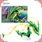 In Stock Genuine Bandai Pokemon Model Kit Evolution 61 Rayquaza Mega Anime Action Figure Collection Assembly Model Boy Toys Gift