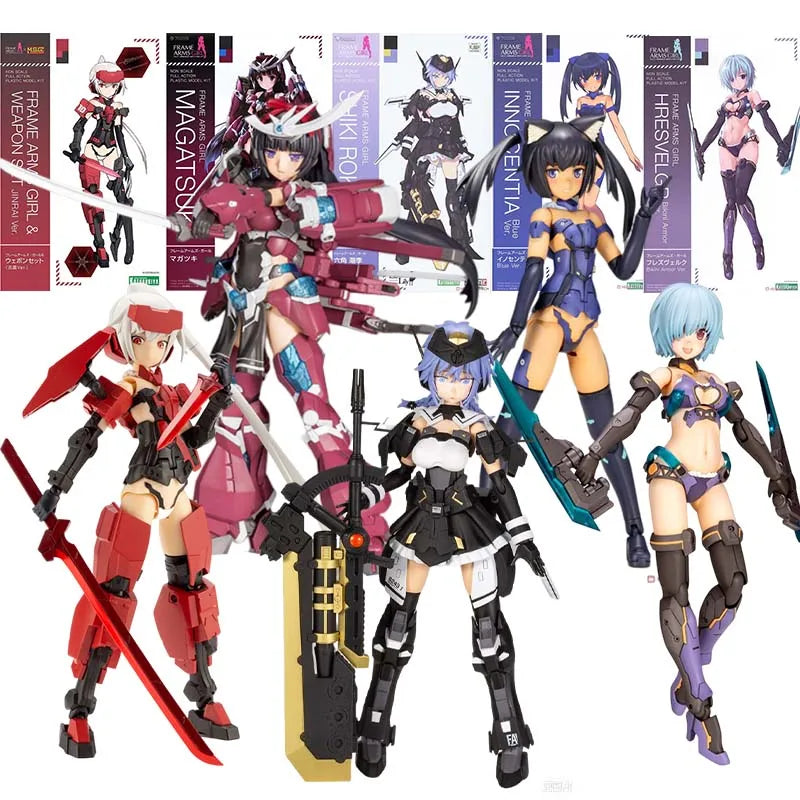 Kotobukiya Frame Arms Girl Model Kit Hresvelgr Shiki RokkakuJinrai Inn