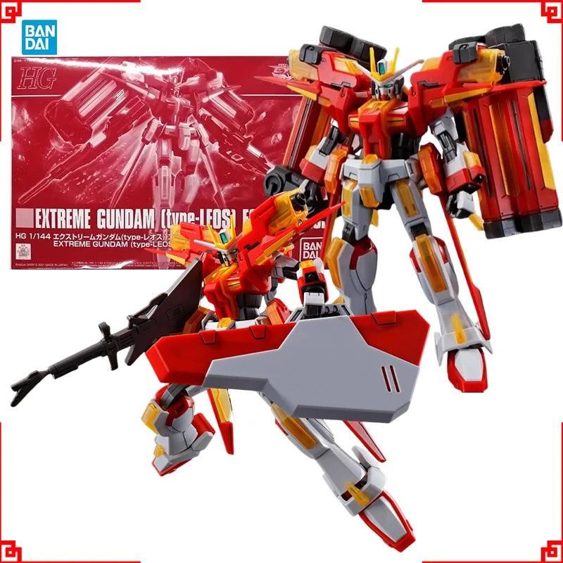 Bandai Gundam Model Kit HGUC Extreme Leos Eclipse Face Anime Figure Gu
