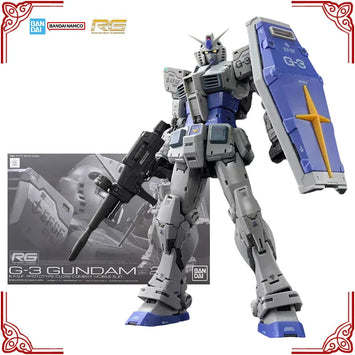 In Stock Genuine Bandai Gundam Model Kit RG G3 Gundam Ver 2.0 Anime Ac