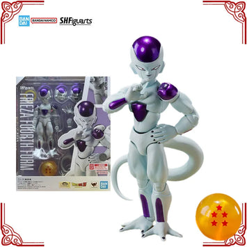 In Stock Genuine Bandai Dragon Ball Z Model Kit SHF Frieza Fourth Form