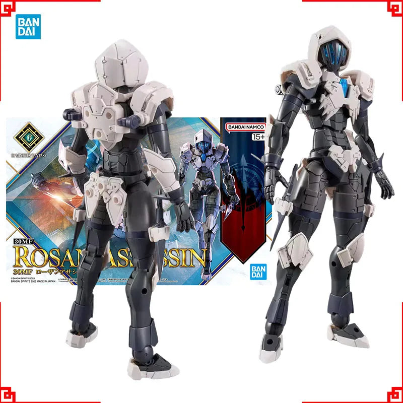 Bandai 30MF Anime Figures Model Kit Rosan Assassin Action Figure Build