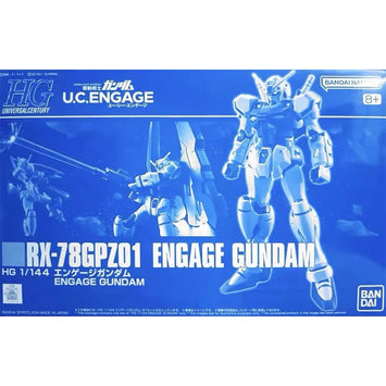 Bandai Gundam Model Kit HGUC Engage Anime Figure Gunpla Building Kit G