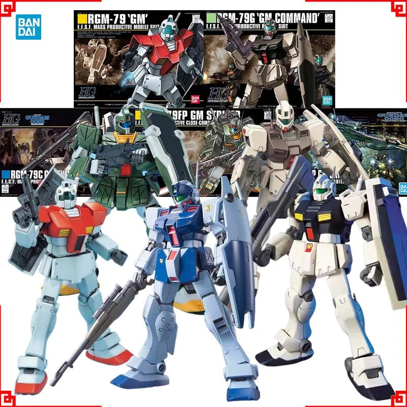 Bandai Gundam Model Kit HGUC GM C Sniper 2 GM Command Striker Action F