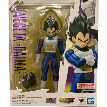 Bandai Dragon Ball Anime Figure SHF Vegeta Daima Vegeta High Poseabili
