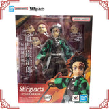 Genuine Bandai Model Kit SHF Tanjiro Kamado The Final Battle in The In