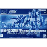 Bandai Gundam Model Kit HG PB GM Ground Slave Wraith Parachute Anime F