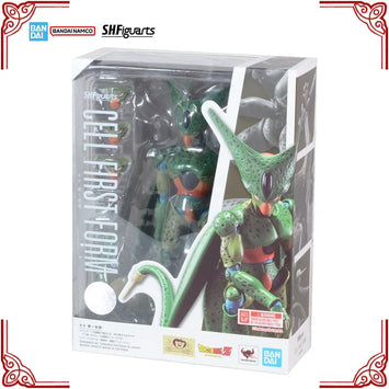 In Stock Genuine Bandai Dragon Ball Z Model Kit SHF Cell First Form An