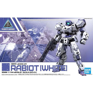 Bandai 30 Minutes Missions Model Kit 30MM eEXM-21 Rabiot White Action 