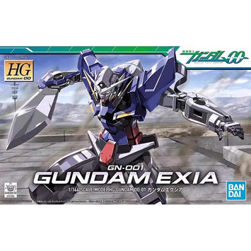Bandai Gundam Model Kit HG Exia Repair 2 Dynames Kyrios Seraphim 00 Ra