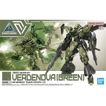 Bandai 30 Minutes Missions Model Kit 30MM bEXMｰ21 Verdenova Green Verd
