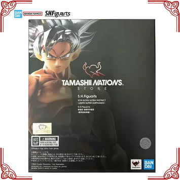 Genuine Bandai Dragon Ball Model Kit SHF Son Goku Ultra Instinct Limit