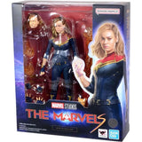 Bandai Captain Marvel 2 Visions Anime Figure SHF The Marvels Action Fi